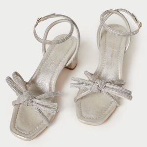 LOEFFLER RANDALL
Mikel Bow Ankle-Strap Sandals